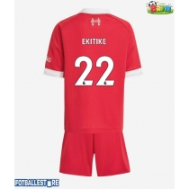 Liverpool Hugo Ekitike #22 Hjemmedraktsett Barn 2025-26 Kortermet (+ Korte bukser)